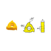 Threading Inserts LT/RT16.01W/T22.01W -2.002.50/3.00/3.50/4.00/4.50GM - Makotools Industrial Supply Tools for Metal Cutting